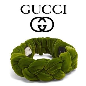 🛒REDUCED24HOURS🛒 Gucci Velvet Braided Headband